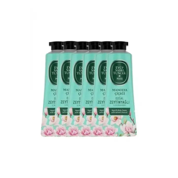 El ve Vücut Kremi Manolya Çiçeği 50 ml X 6