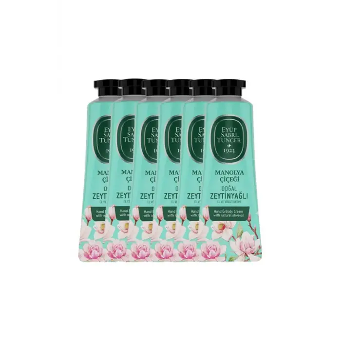 El ve Vücut Kremi Manolya Çiçeği 50 ml X 6