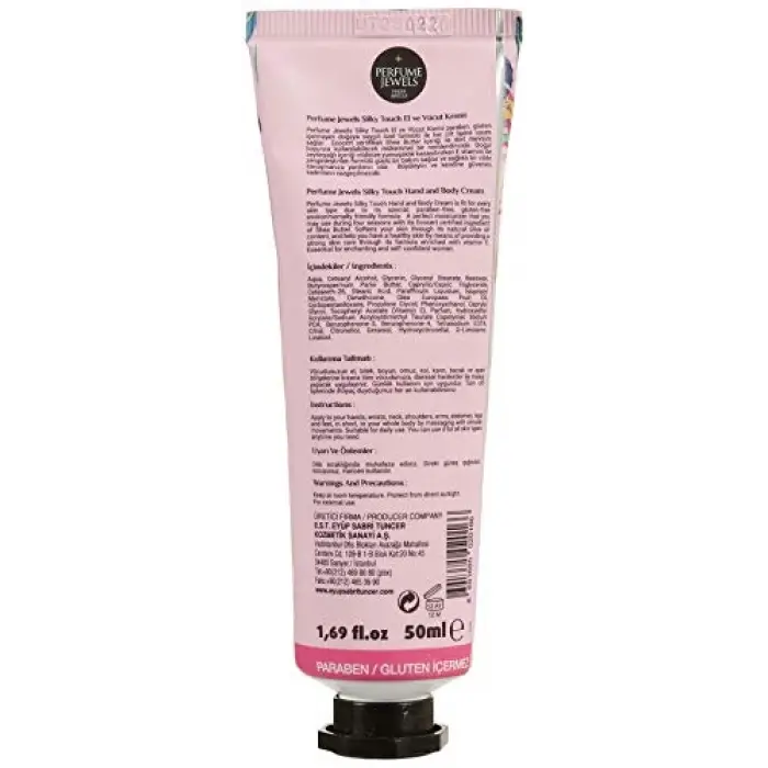 El ve Vücut Kremi Silky Touch Tüp (50 ml)