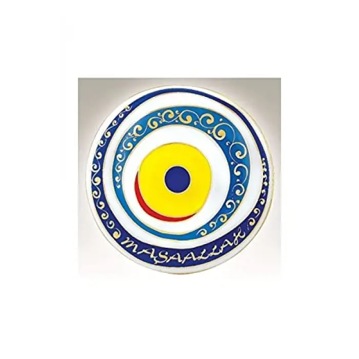 El Yapımı Nazar Boncuklu Tabak