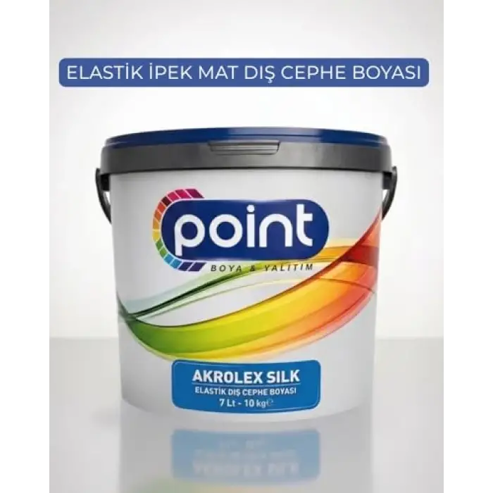 Elastik dış cephe boyası, beyaz, 10 Kg