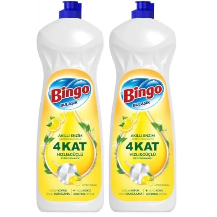 Elde Bulaşık Deterjanı Limon 650 ml (2 paketi)