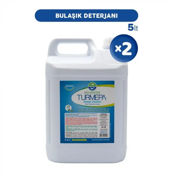 Elde Yıkama Bulaşık Deterjanı 5 L x 2