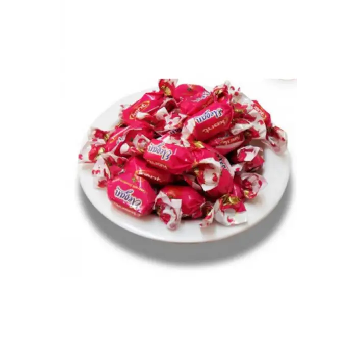 Elegan Çilek Aromalı Bayram Şekeri 1000g
