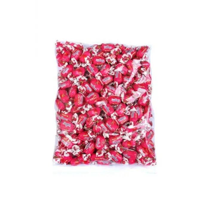 Elegan Çilek Aromalı Bayram Şekeri 1000g