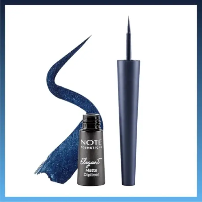 Elegant Matte Dipliner Waterproof Mavi, 03 Navy Blue