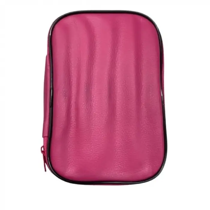 Elegant Pink Çantalı Ergonomik Silikon Tığ Seti FW4