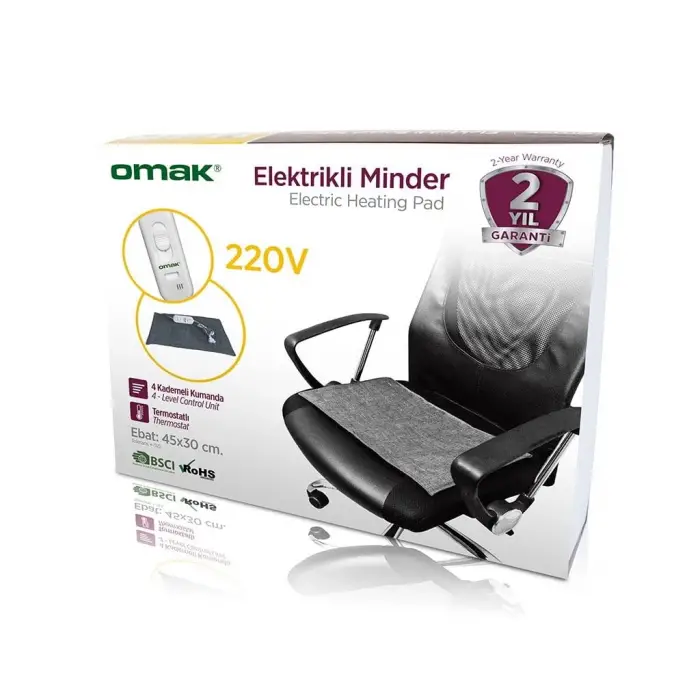 Elektrikli Minder Termostatlı 220V