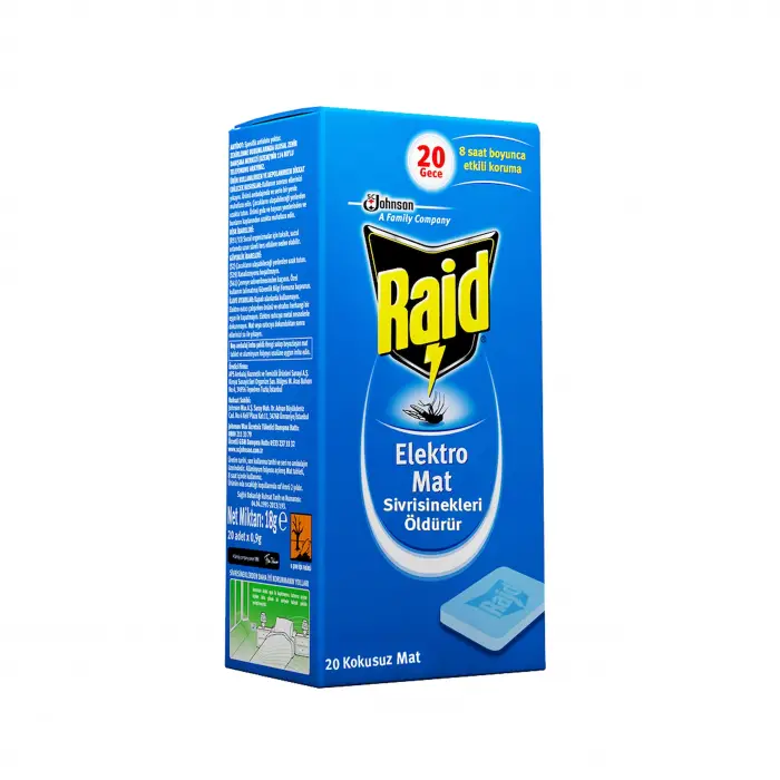 Elektro Mat Kokusuz Tablet, 20li