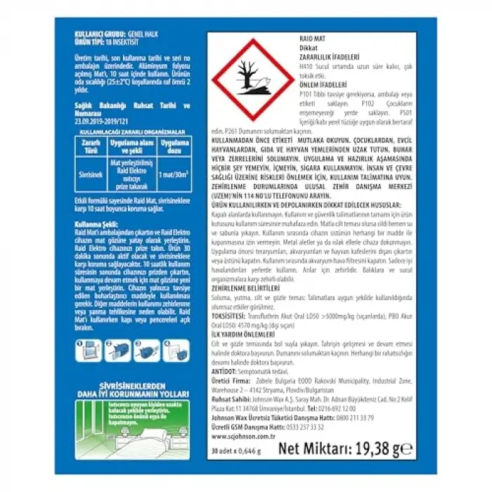 Elektromat 30 Tablet