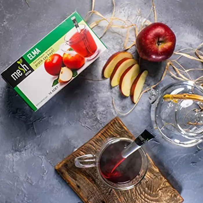 Elma Aromalı Stick Çay