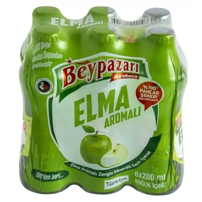 Elmalı Maden Suyu (6x200 ml)