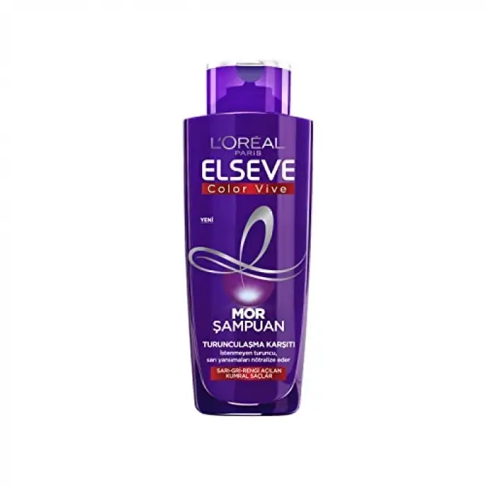 Elseve Turunculaşma Karşıtı Mor Şampuan 200 ml