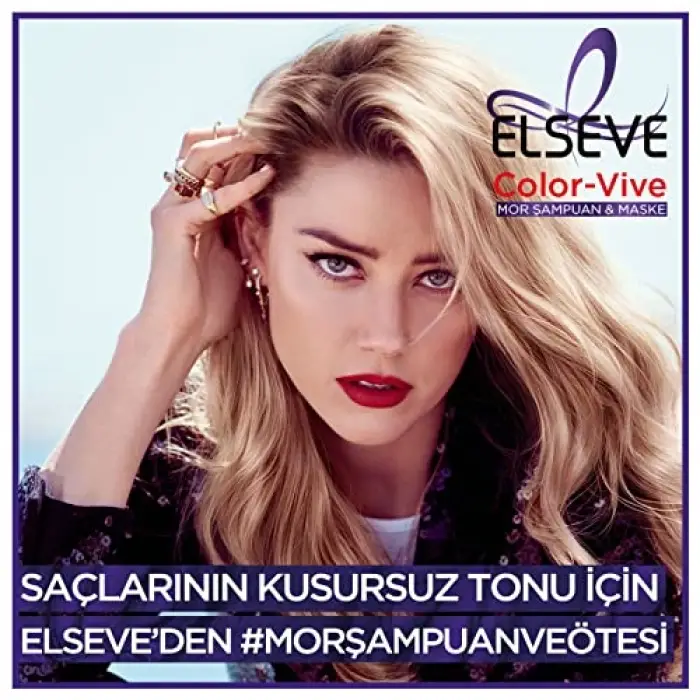 Elseve Turunculaşma Karşıtı Mor Şampuan 200 ml