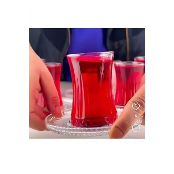Elysia 12 Parça Çay Seti, Tabaklı TYBZR7CM82CU8N7H47