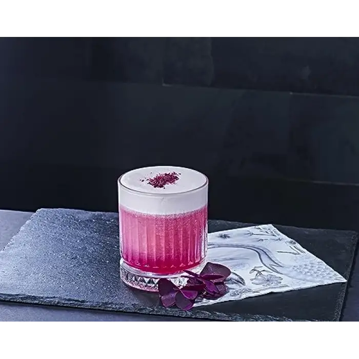 Elysia Cam Viski Bardağı; 4 Parça, Şeffaf, 355 Cc