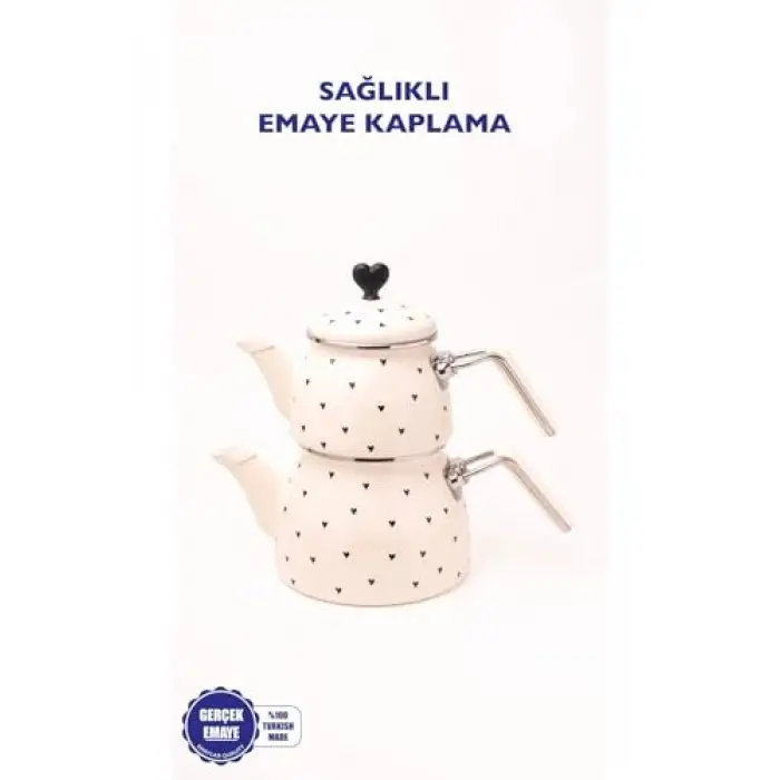 Emaye Çaydanlık