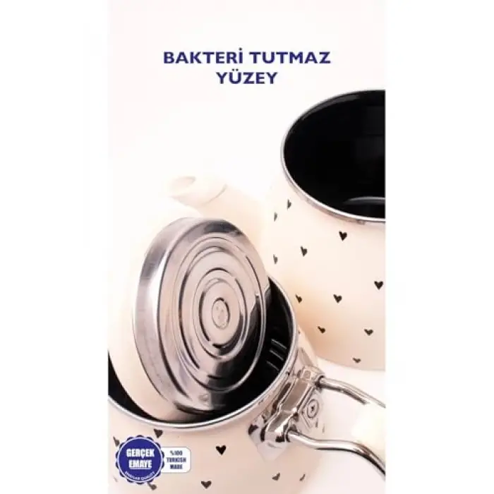 Emaye Çaydanlık