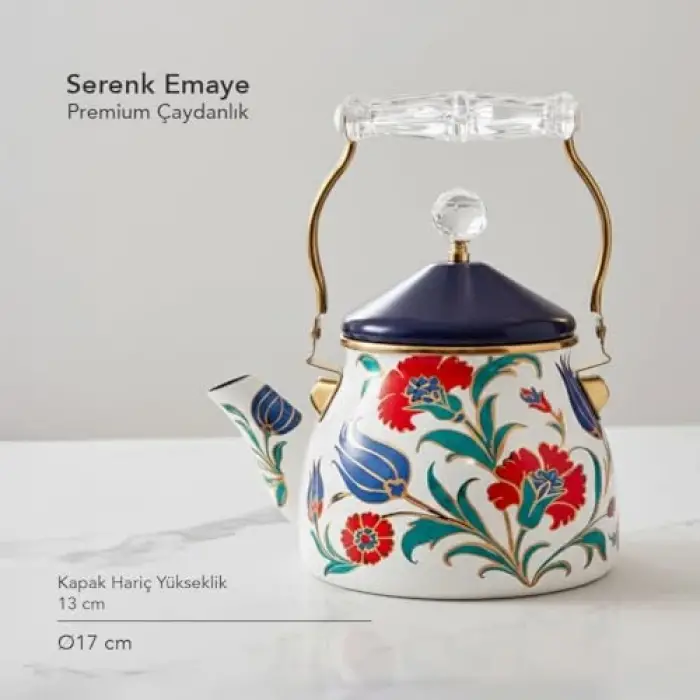 Emaye Premium Çaydanlık