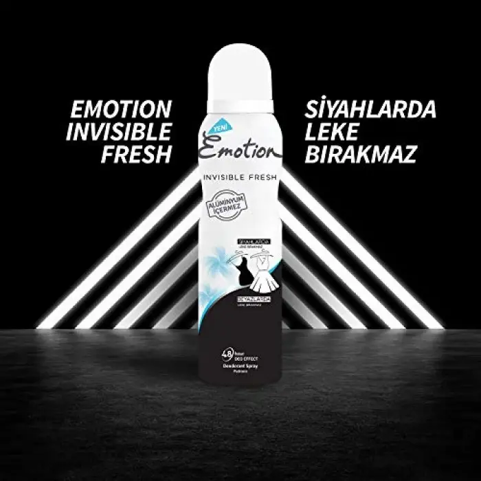 Emotion Invisible Fresh Kadın Deodorant, 150 ml