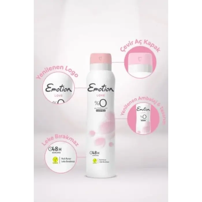 EMOTION Love Sym Deodorant, 150 Mililitre