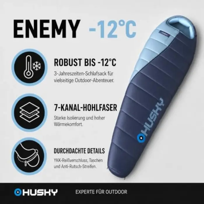 Enemy -12C Blue Uyku Tulumu