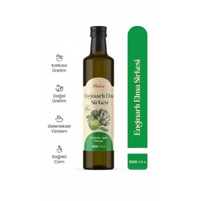 Enginar ve Elma Sirkesi 500 ml