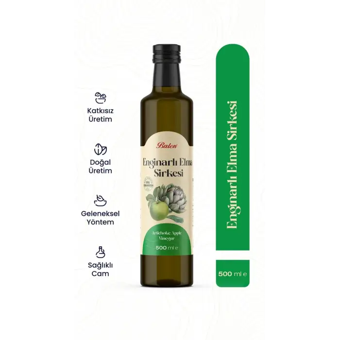 Enginar ve Elma Sirkesi 500 ml