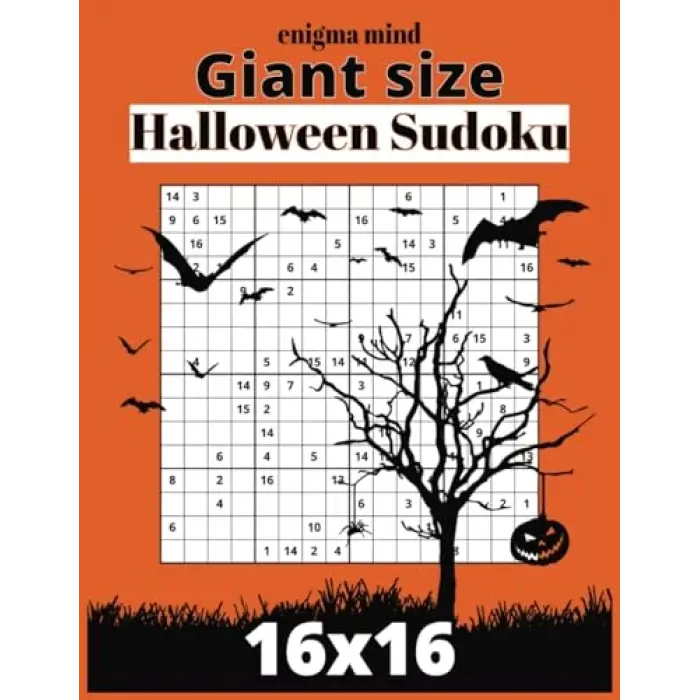 Enigma Mind Giant Size Halloween Sudoku 16x16