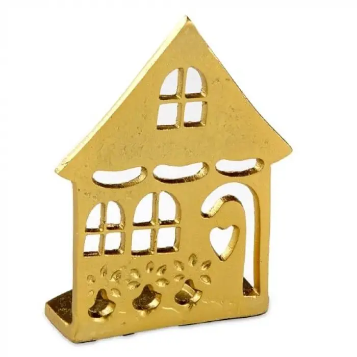 Epsilon Gold Dekoratif Ev 11,5x5,5 cm