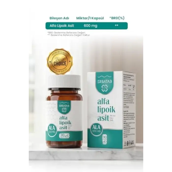 Erbatab Alfa Lipoik Asit 30 Kapsül