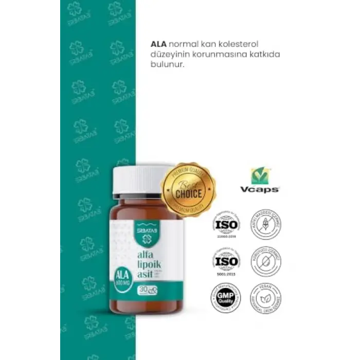 Erbatab Alfa Lipoik Asit 30 Kapsül