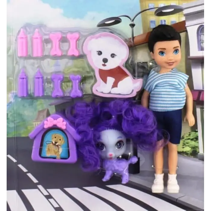 Erkek Bebek Evcil Hayvan Seti