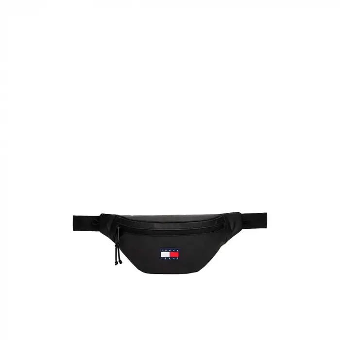 Erkek Bel Çantası, Black, Tek Beden