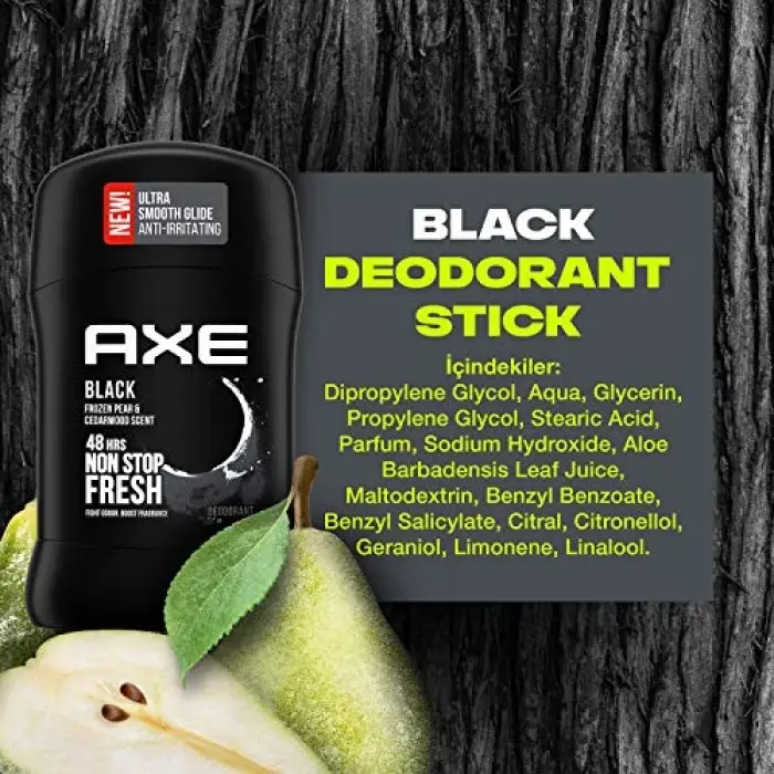 Erkek Deodorant Stick Black (50 ml)