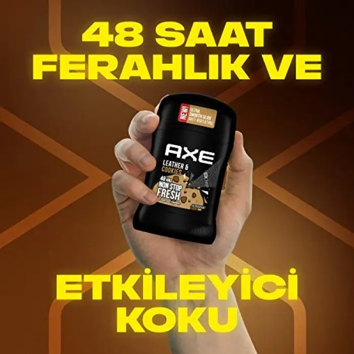 Erkek Deodorant Stick Leather&Cookies (50 ml)