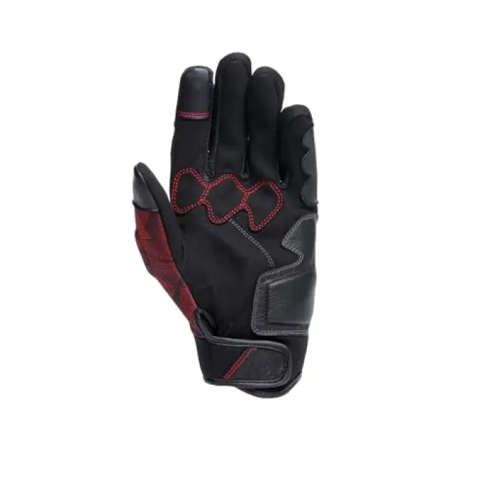 Ermex Black Red Lava Tekstil Eldiven-L