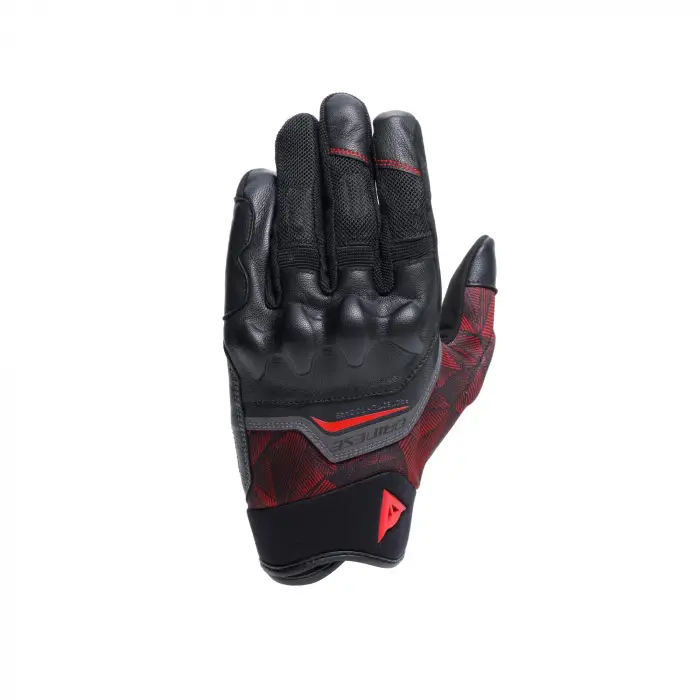 Ermex Black Red Lava Tekstil Eldiven-L