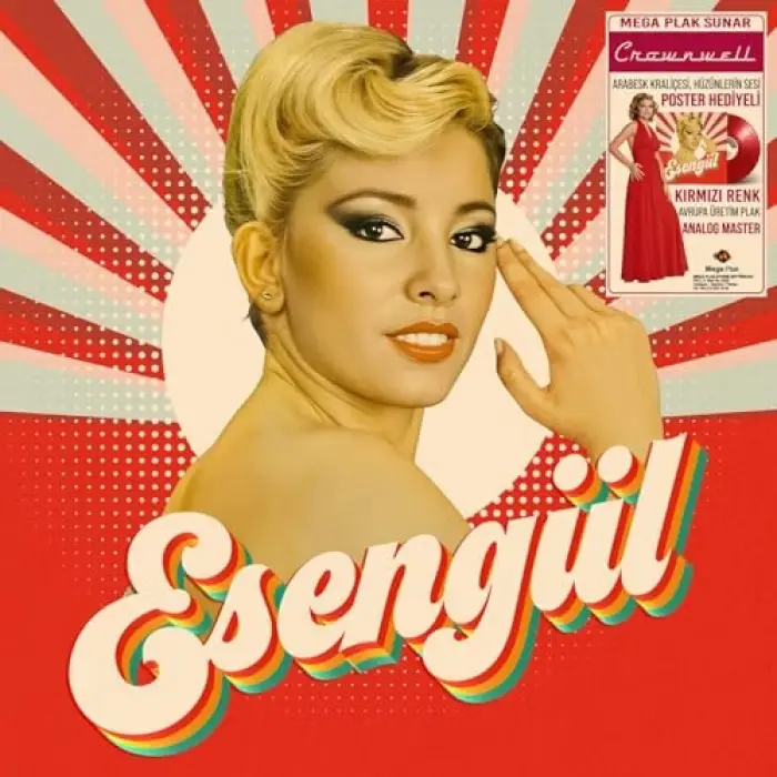 Esengül Esengül Plak Kırmızı LP