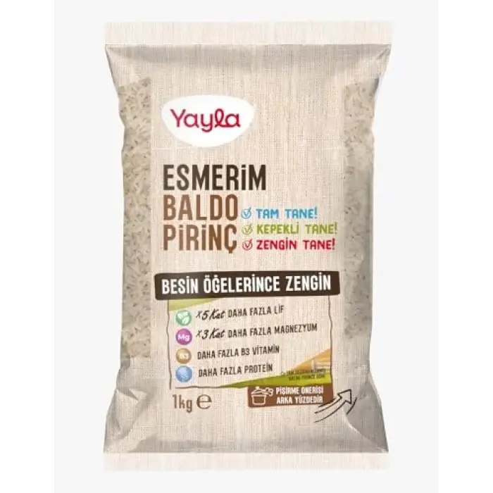 Esmerim Baldo Pirinç 1 Kilogram