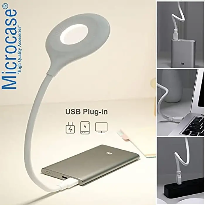 Esnek 30 cm USB LED Notebook ve Kitap Okuma Masa Lambası AL2656