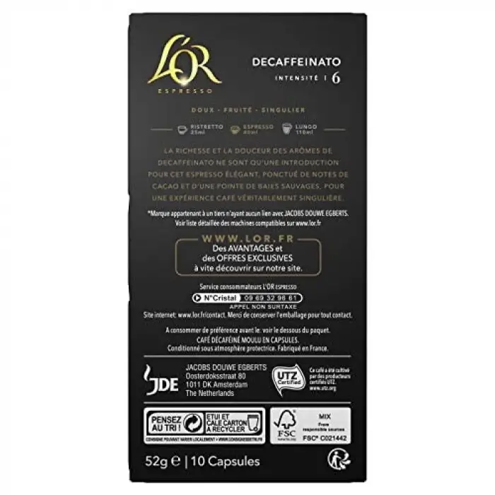 Espresso 10 Supremo x 10 Paket