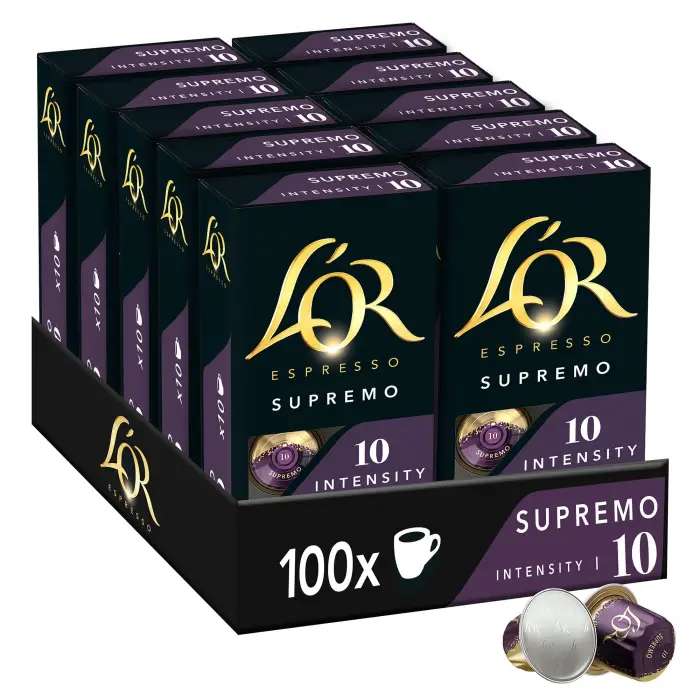 Espresso 10 Supremo x 10 Paket