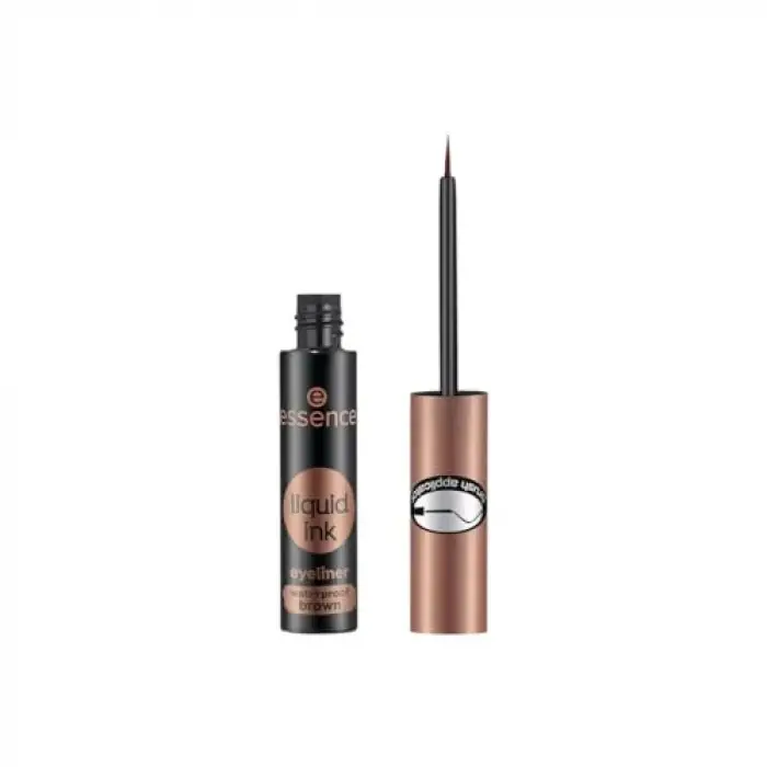Essence Liquid Ink Brown Suya Dayanıklı Eyeliner 02