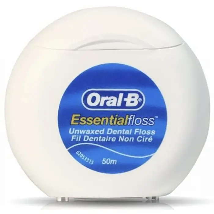 Essentialfloss diş ipi mumsuz, 50 m