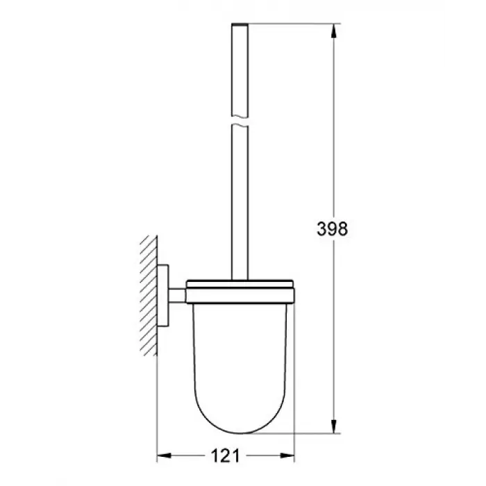 Essentials Tuvalet Fırçalığı - 40374001