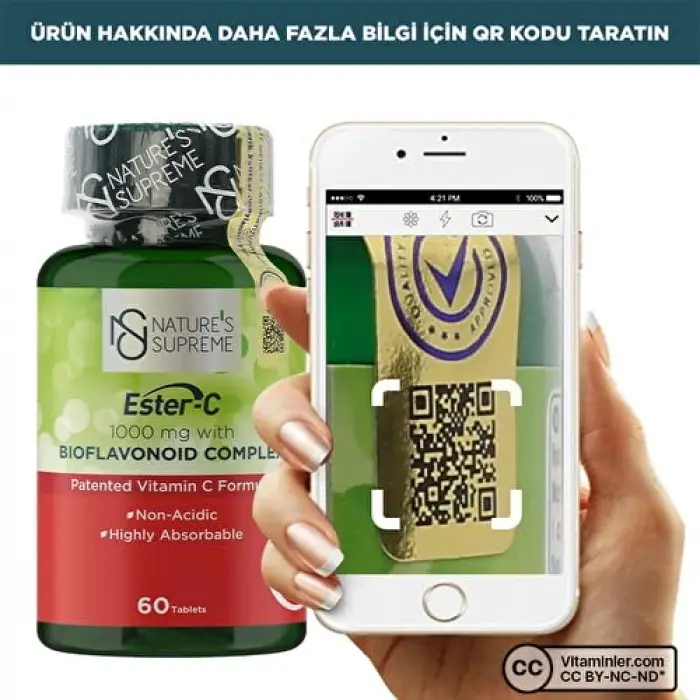 Ester-C 1000 Mg C Vitamini 60 Tablet