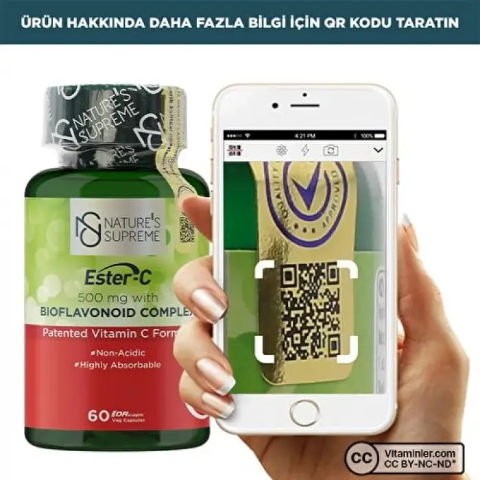 Ester-C 500 Mg C Vitamini 60 Kapsül