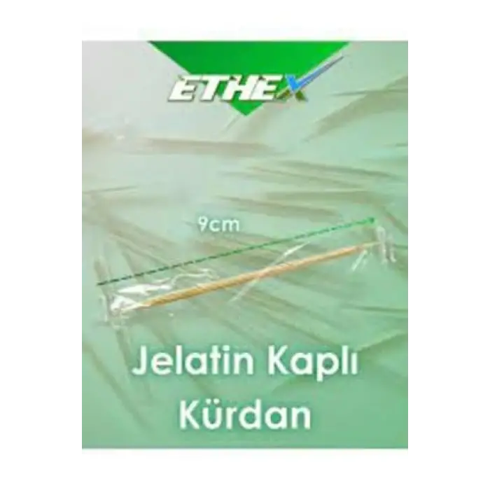 Ethex Jelatinli Bambu Kürdan 1 Paket (500 Adet)