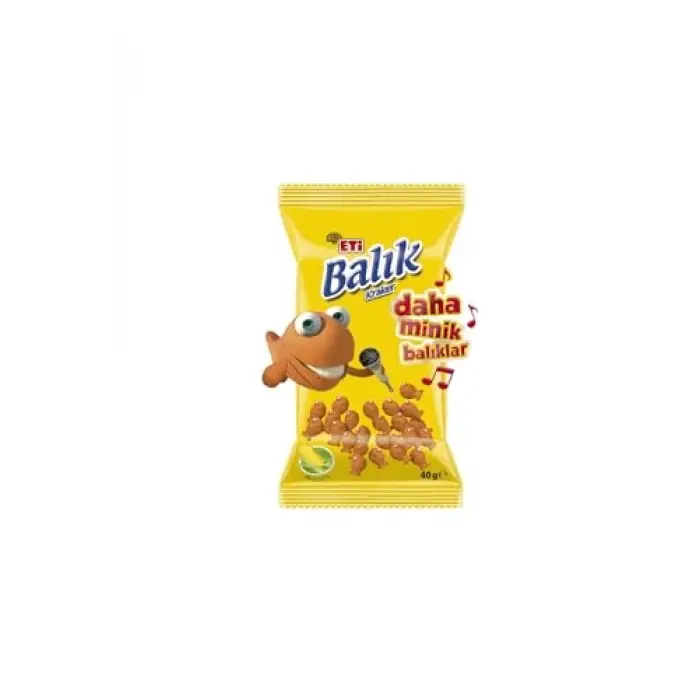 Eti Balık Mini Mısırlı 40 g 8li paket